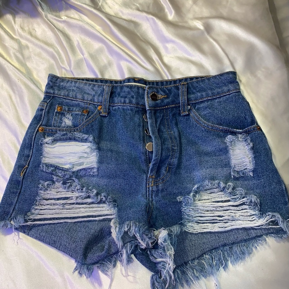Hammer Jeans Ripped Shorts